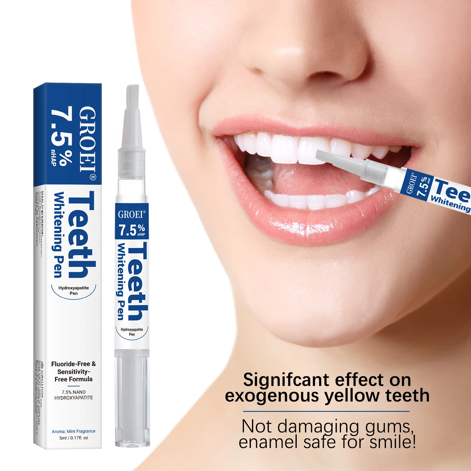 Гидроксипатитовая ручка для от – обзор и цена Teeth Whitening Pens